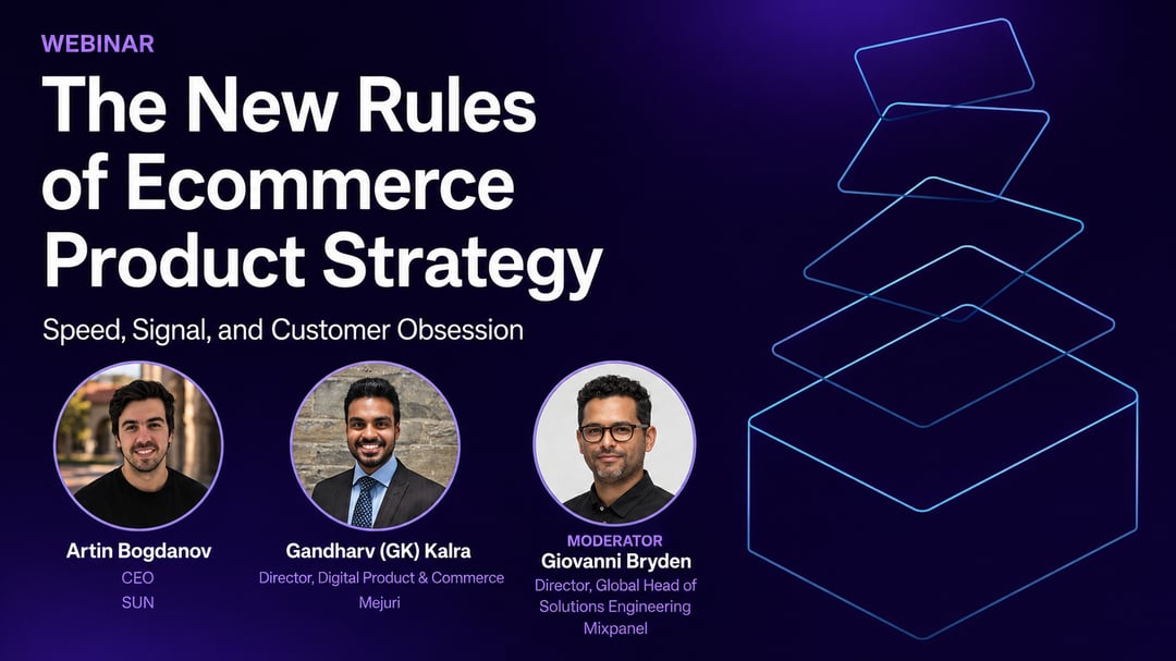 Ecommerce Product Teams Panel: Navigating Faster Market Changes and AI on June 25