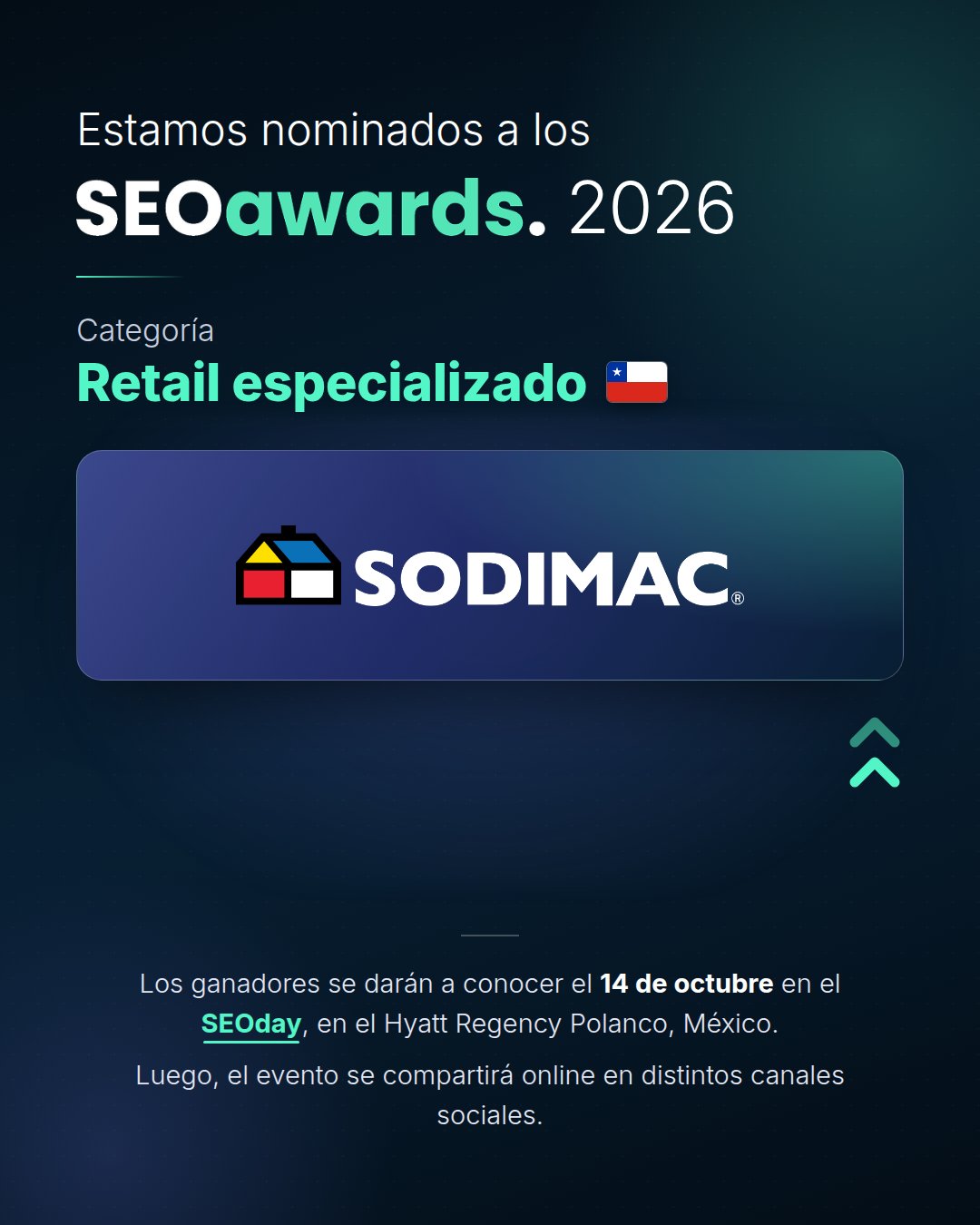 Support Sodimac Chile's Nomination at the Latam SEO Awards with Profound's Partnership