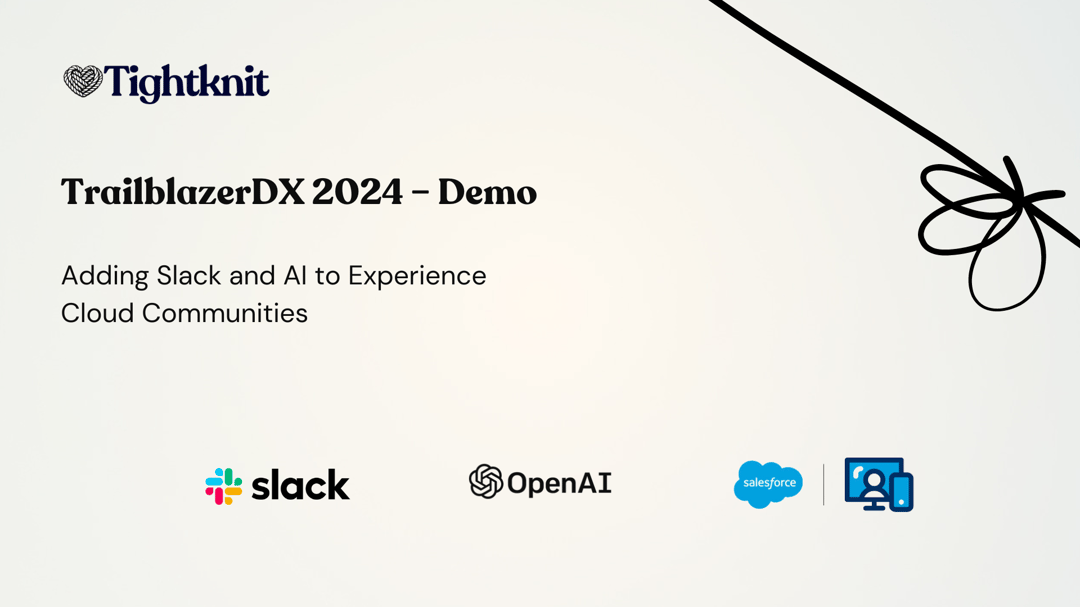 We're Open Sourcing our Salesforce TrailblazerDX Demo!