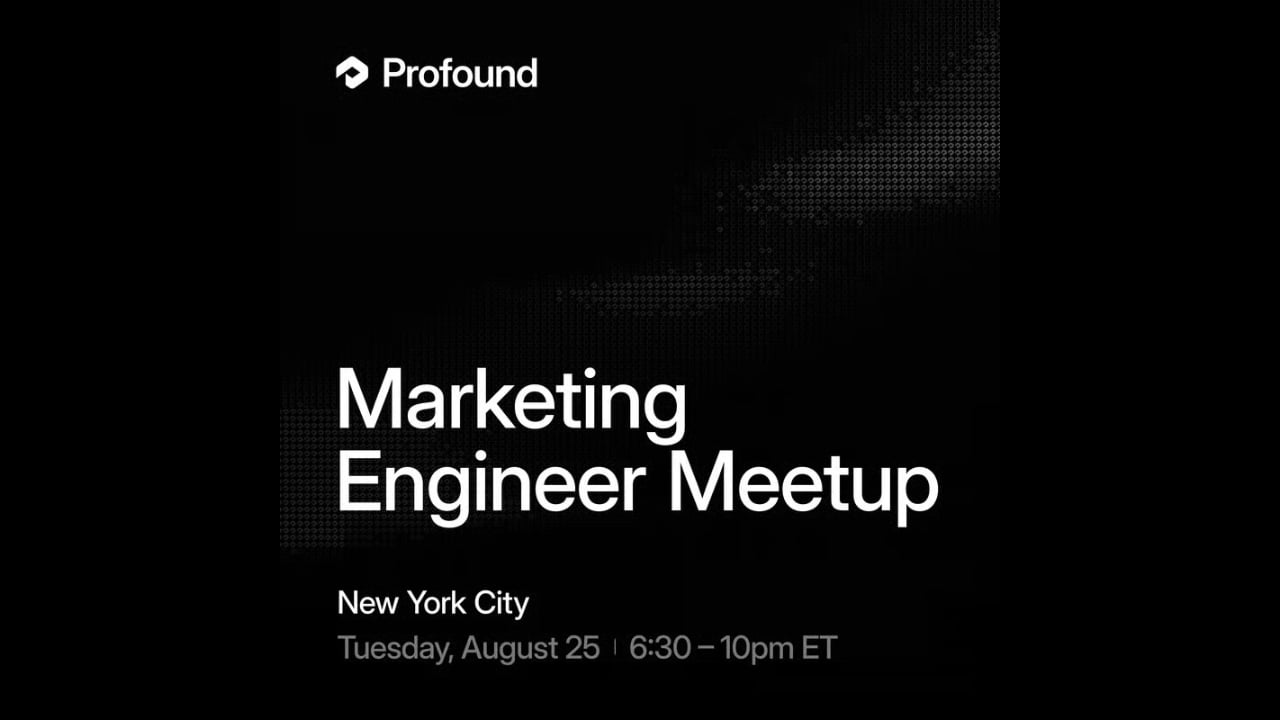 Marketing Engineer Meetup cover image