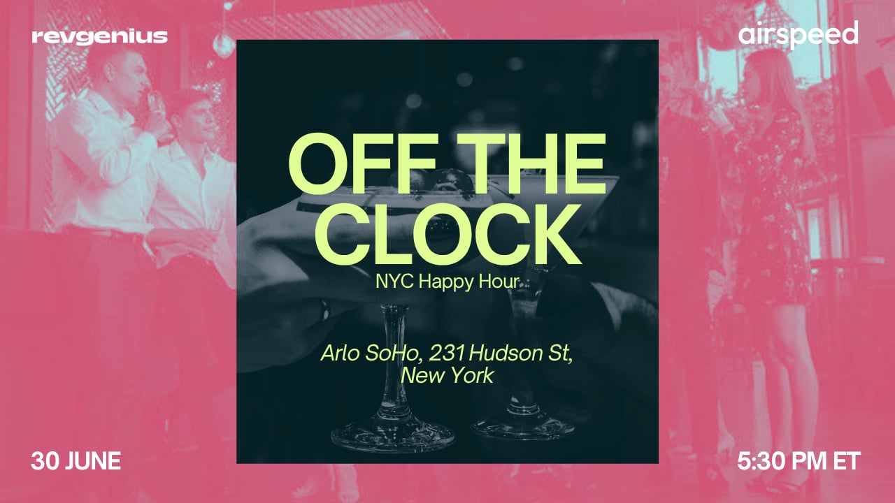 Airspeed x RevGenius - NYC Happy Hour cover image