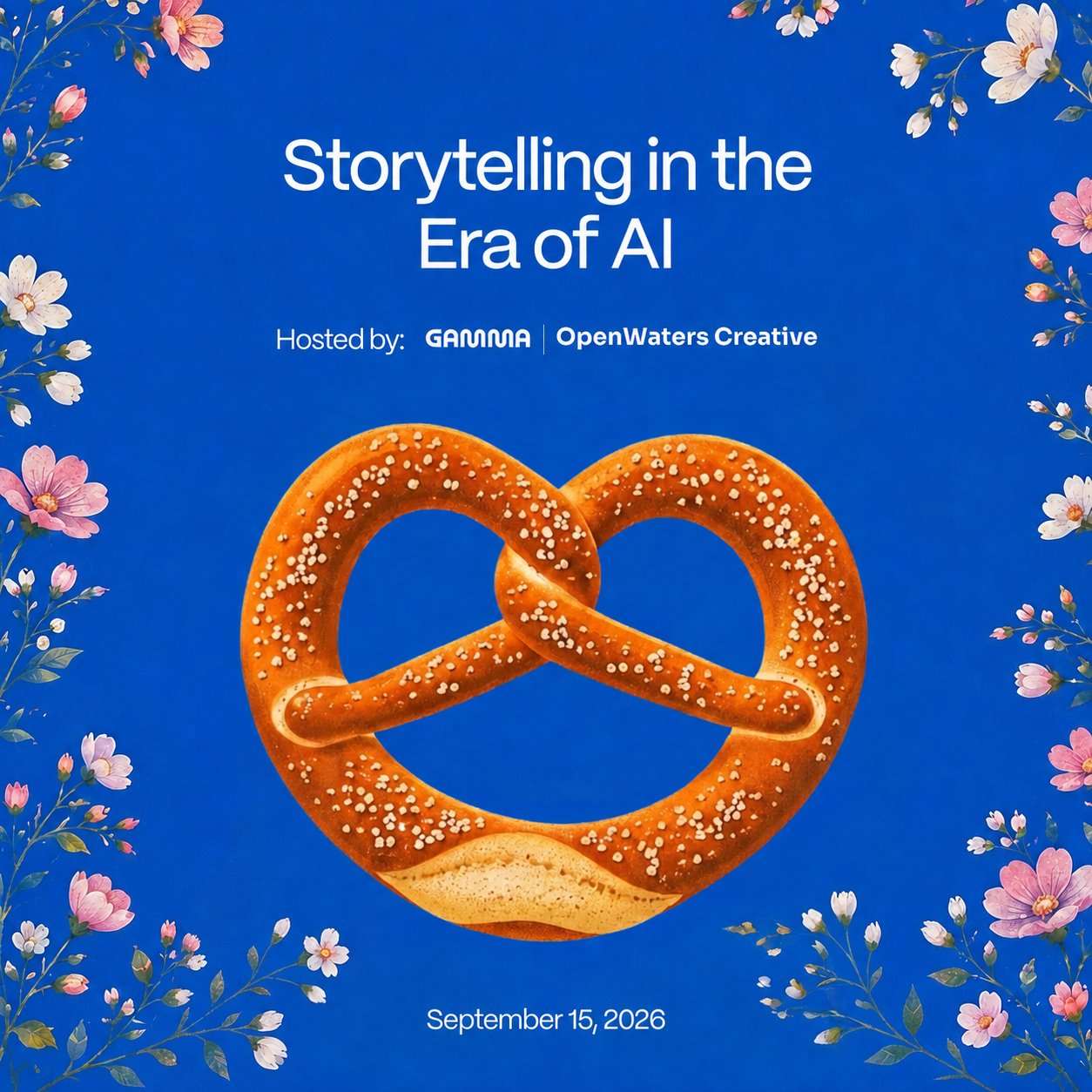 Panel on Storytelling in the Era of AI - After-work drinks, chat and fun cover image