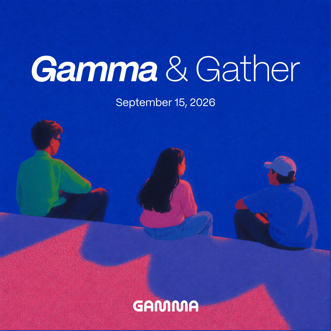 Gamma & Gather Meetup cover image