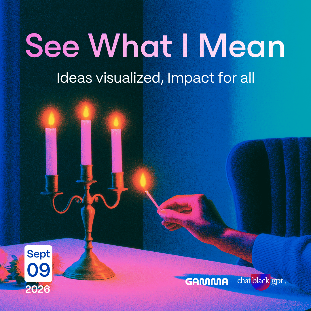 See What I Mean: Ideas, Access and Opportunity Powered by Gamma cover image