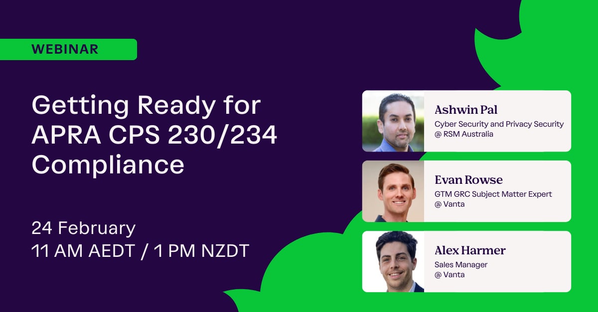 Getting Ready for APRA CPS 230/234 Compliance cover image