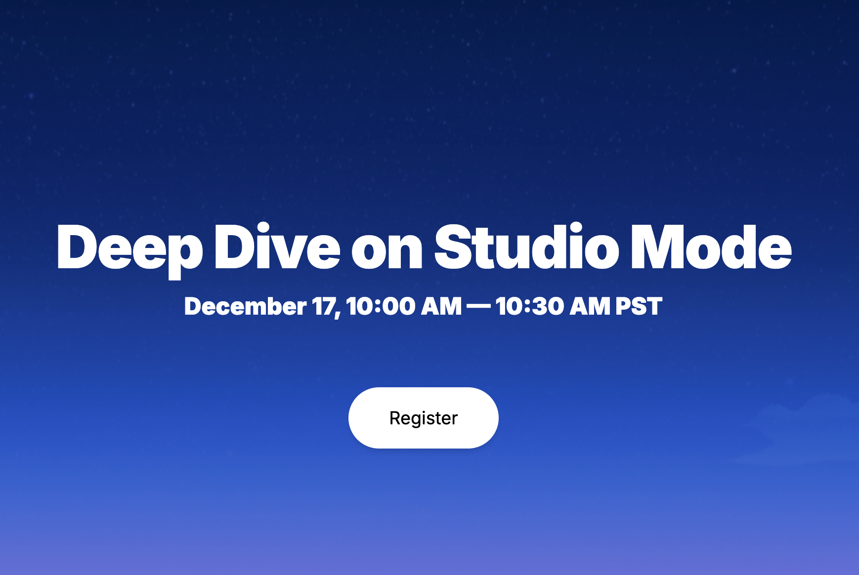 Deep Dive on Studio Mode cover image