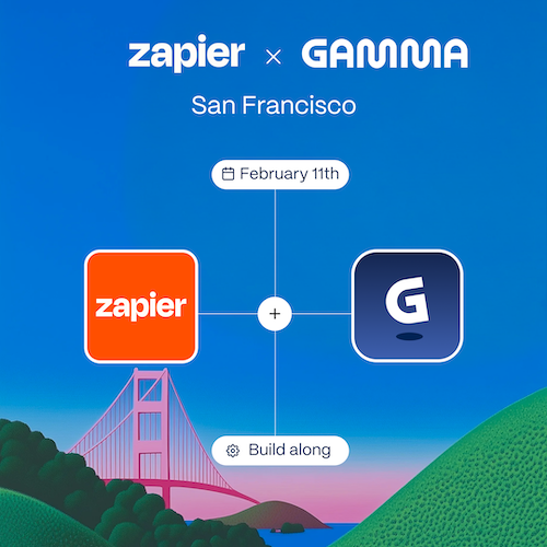 Turn GTM Inputs into Gamma Decks with Zapier + AI cover image