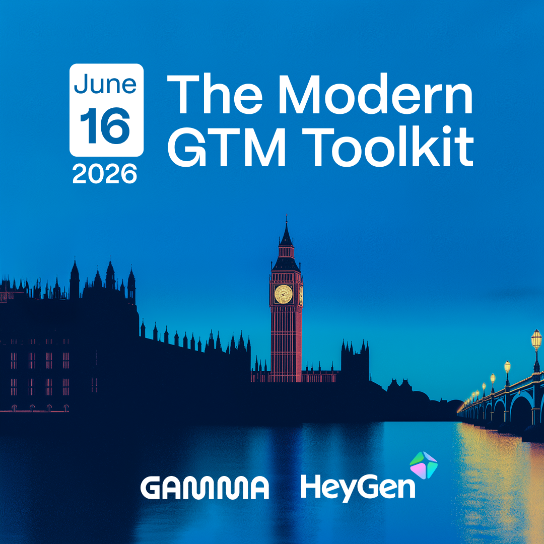The Modern GTM Toolkit: Gamma x HeyGen cover image