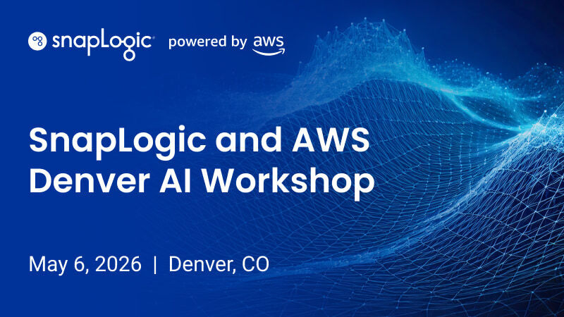 SnapLogic and AWS: Denver AI Workshop cover image