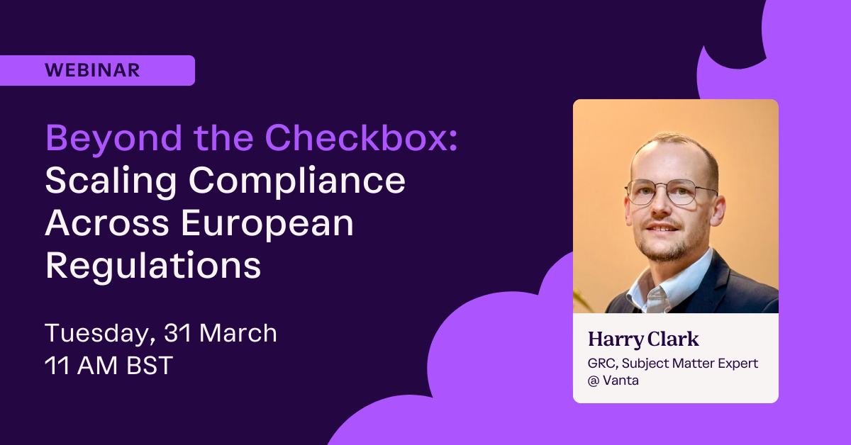 Beyond the Checkbox: Scaling Compliance Across European Regulations cover image