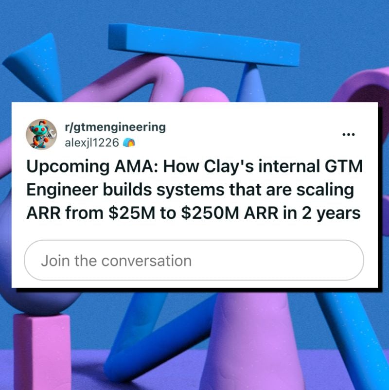 Reddit AMA: Building GTM Systems to Support High-Performing Sales Teams with Alex Lindahl and Spencer Chemtob