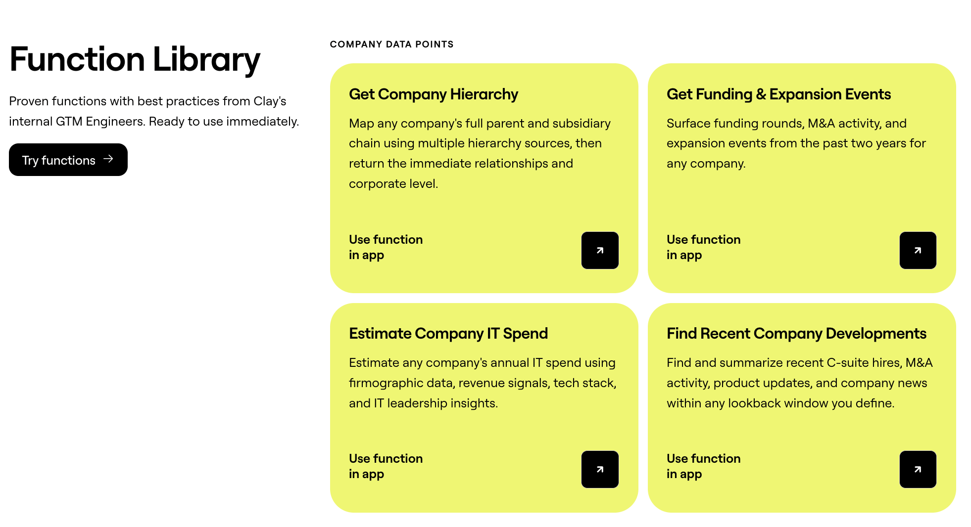New Function Release: Get Company Hierarchy for Accurate Parent and Subsidiary Mapping