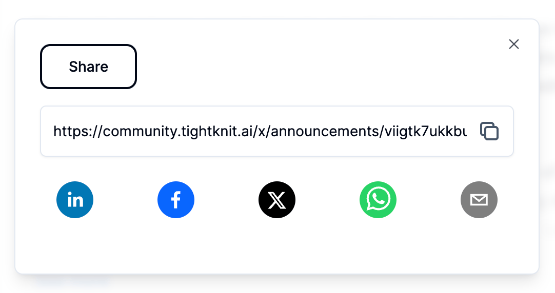 A Love Letter to Our New Sharing Panel: Share Content Easily Across Platforms & Generate Buzz