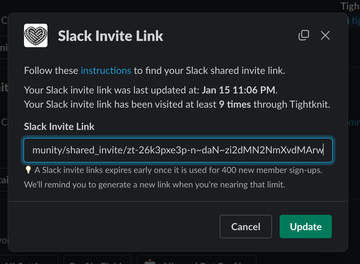 Automate Slack Invites with Tightknit: Join, Track, and Analyze