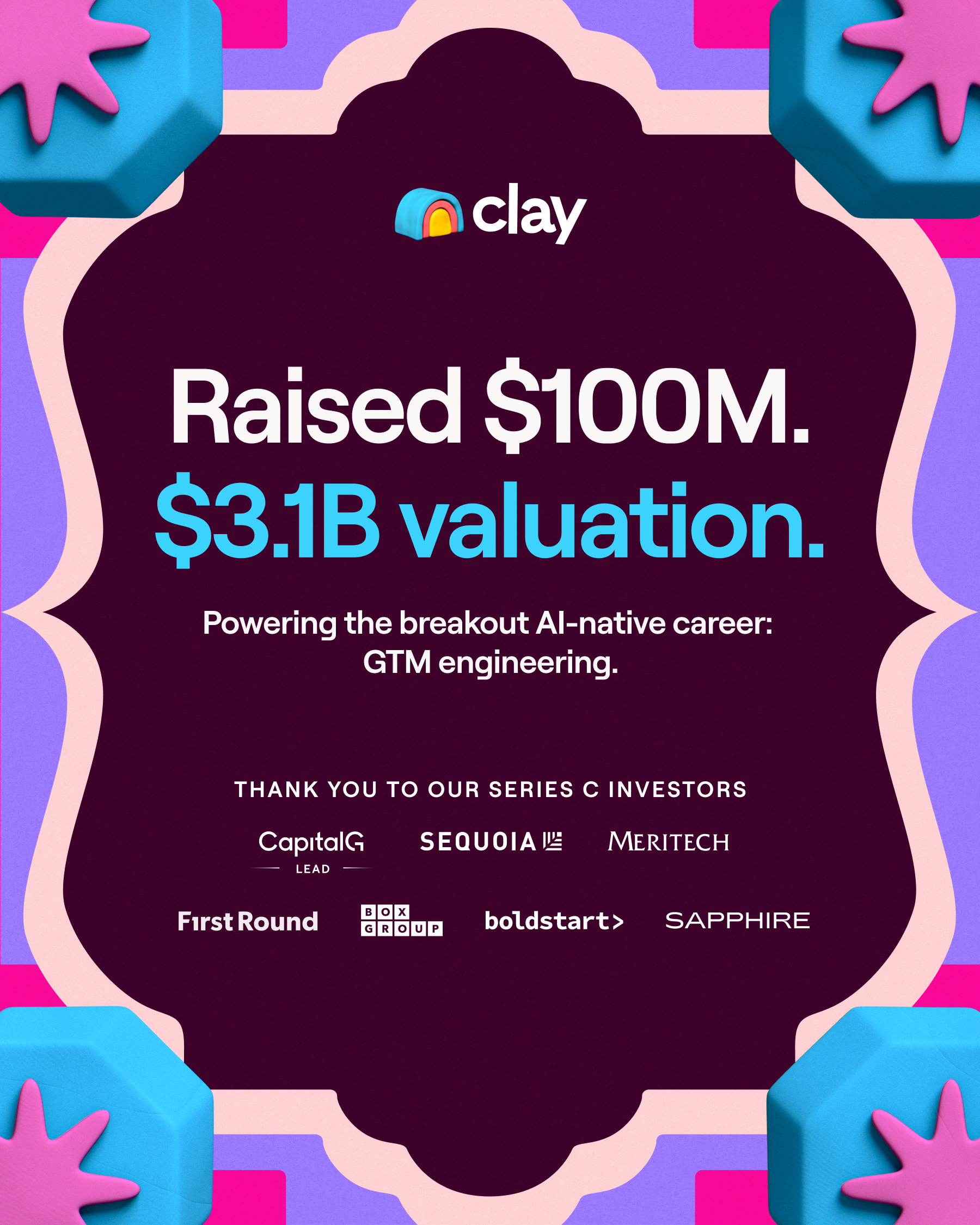 Clay Secures $100M in Series C Funding to Boost GTM Engineering