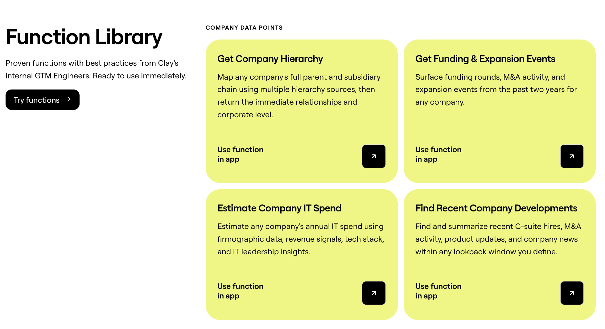 New Function Release: Get Company Hierarchy for Accurate Parent and Subsidiary Mapping