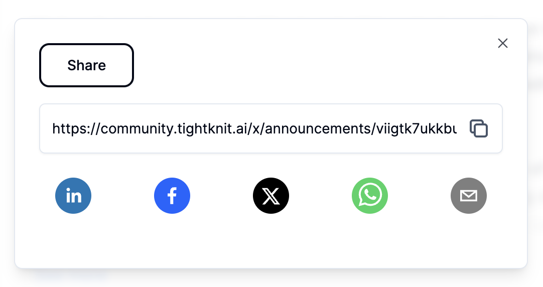 A Love Letter to Our New Sharing Panel: Share Content Easily Across Platforms & Generate Buzz