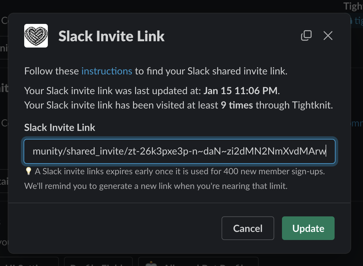 Automate Slack Invites with Tightknit: Join, Track, and Analyze