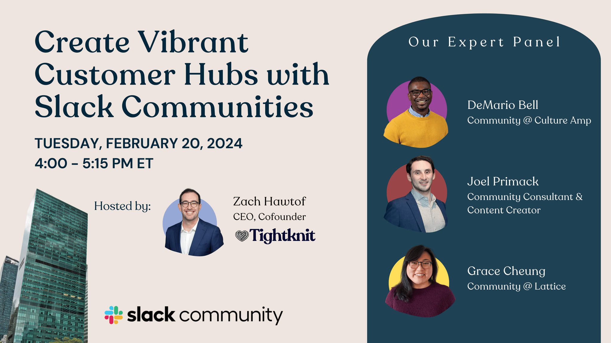 Exciting News and Event Updates for Tightknitters Community!