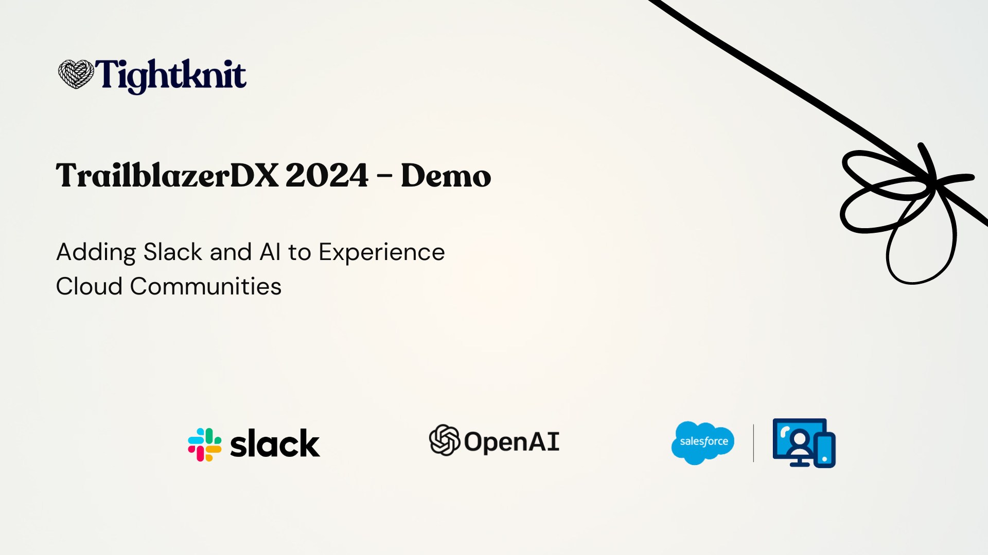 We're Open Sourcing our Salesforce TrailblazerDX Demo!