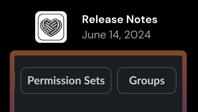 Tightknit Platform Update: Introducing Groups & Permission Sets!
