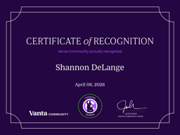Founding Member Certificate