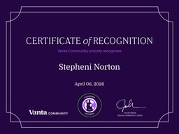 Founding Member Certificate