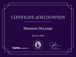 Founding Member Certificate