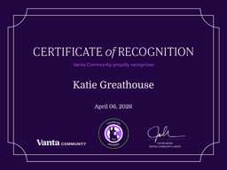 Founding Member Certificate