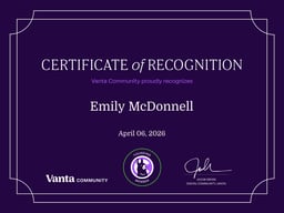 Founding Member Certificate