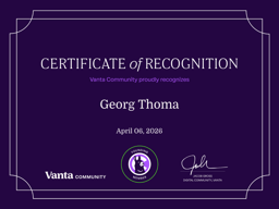 Founding Member Certificate