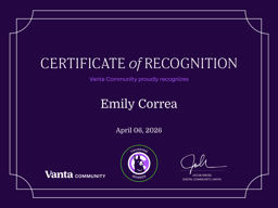 Founding Member Certificate