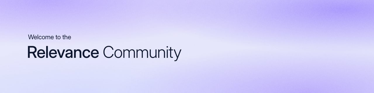 Relevance Community