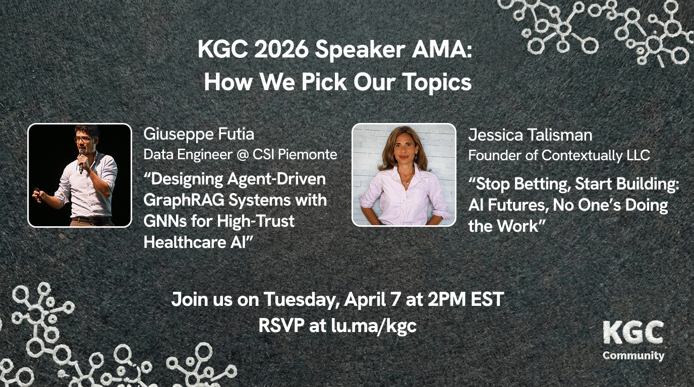 🎙️KGC AMA session #3 : Giuseppe Futia & Jessica Talisman
