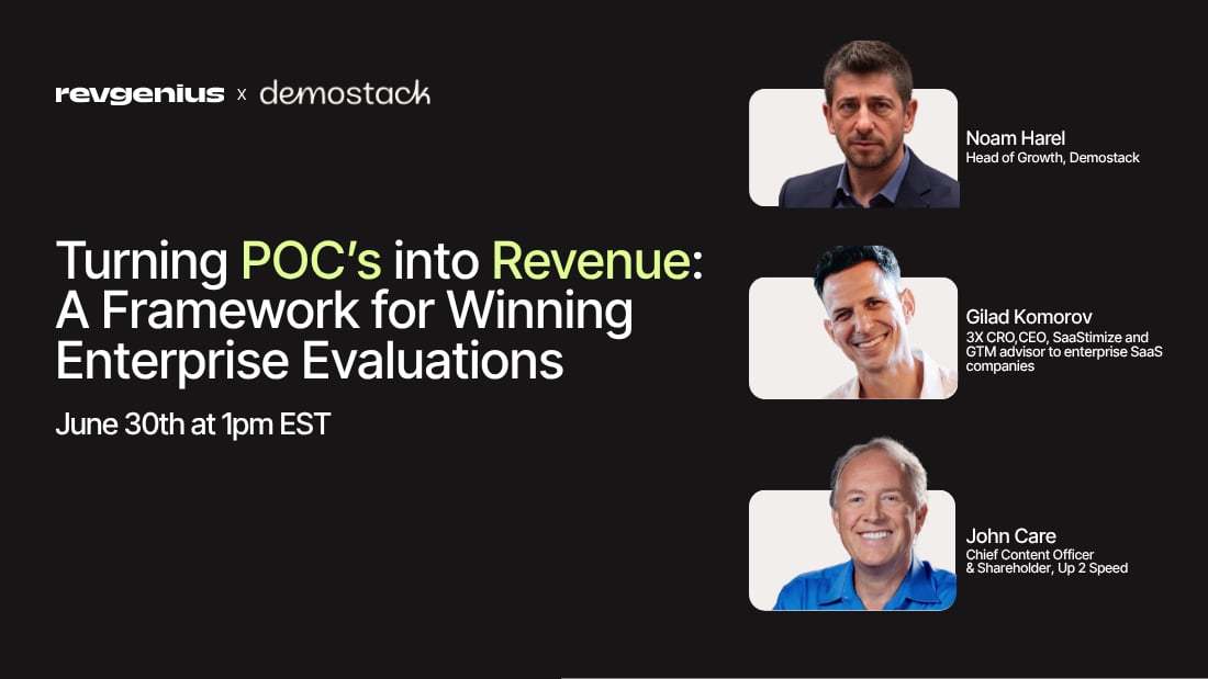 Turning POCs into Revenue: A Framework for Winning Enterprise Evaluations