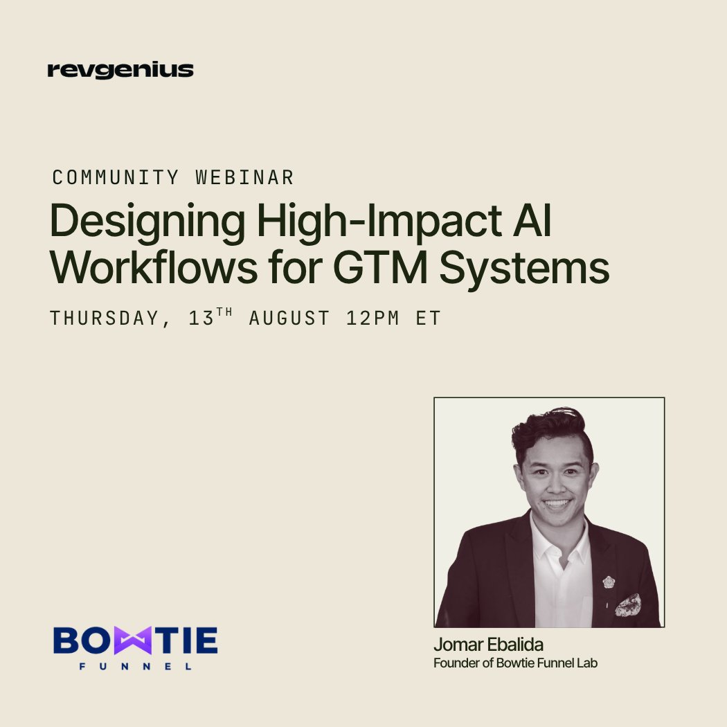 Designing High-Impact AI Workflows for GTM Systems