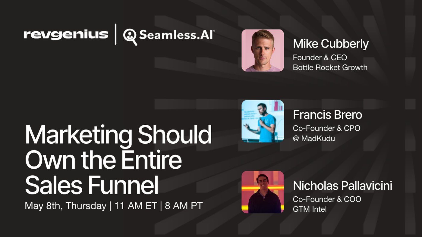 GTM Hot Takes Show: Marketing Should Own the Entire Sales Funnel