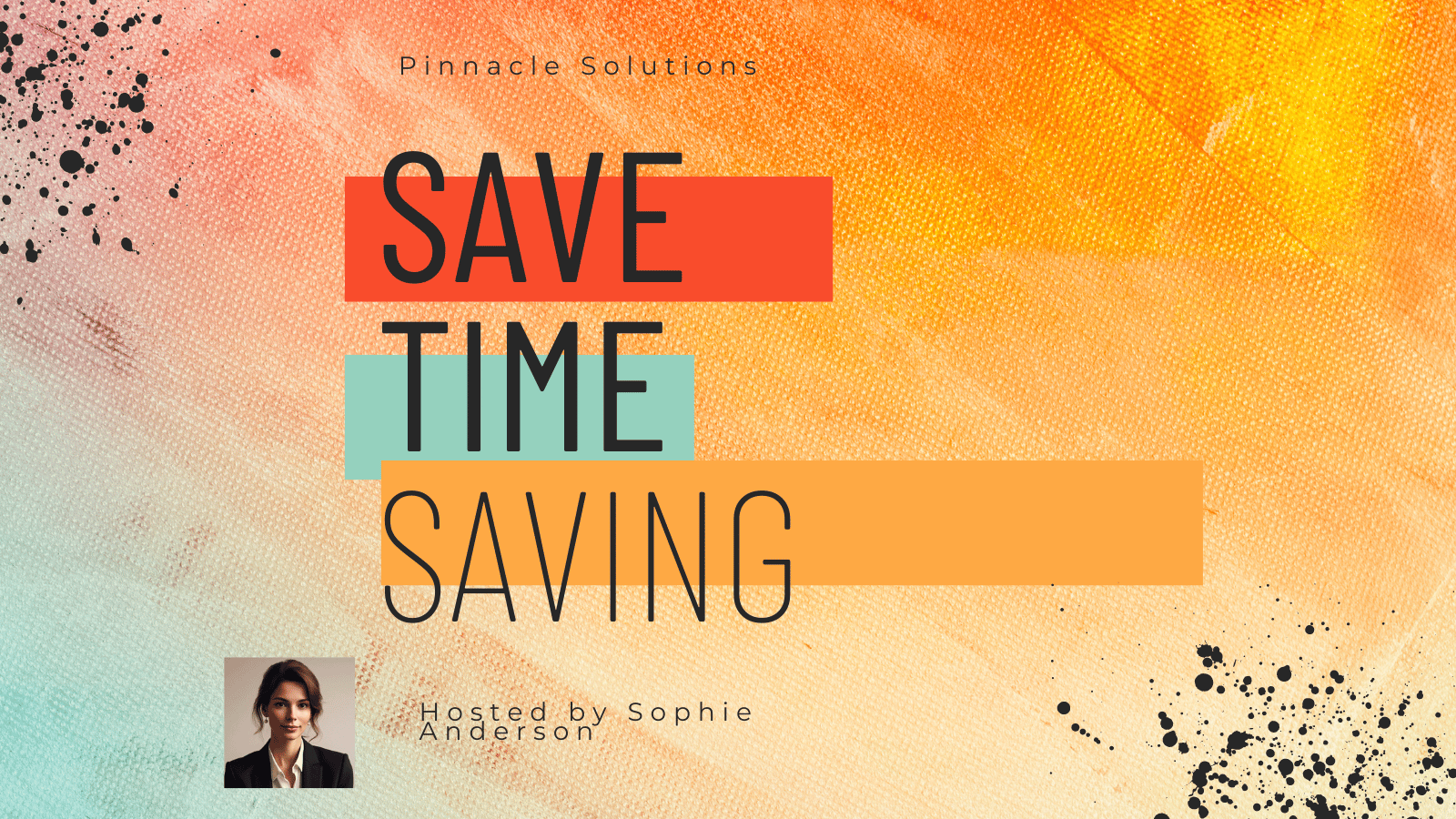 Tech Talk: Save Time Saving