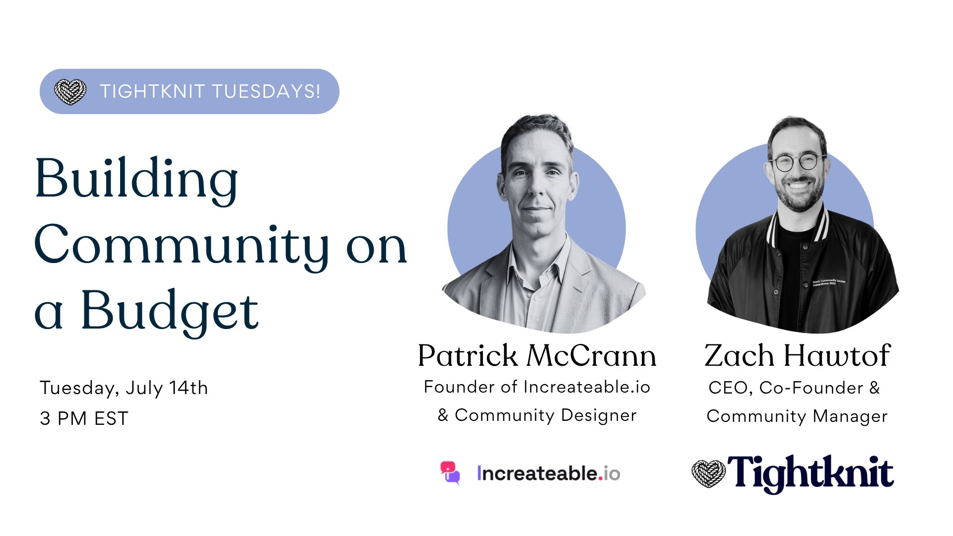 Building Community on a Budget