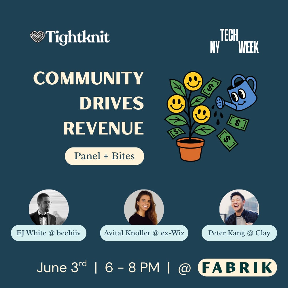 Community Drives Revenue