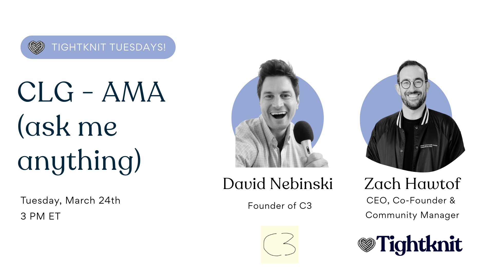 CLG AMA w/ David Nebinski
