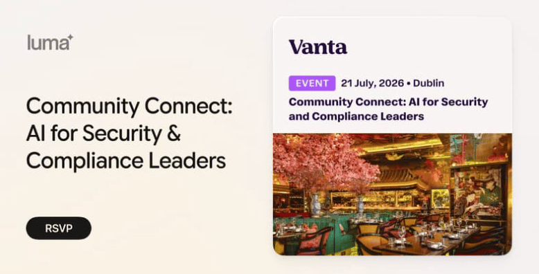 Community Connect: AI for Security & Compliance Leaders