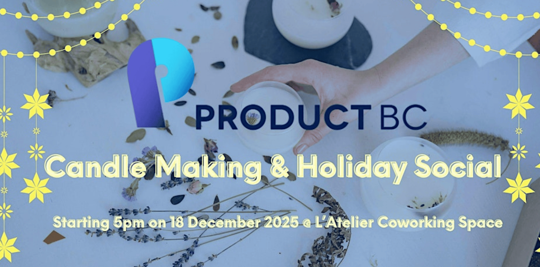 Candle Making and Holiday Social
