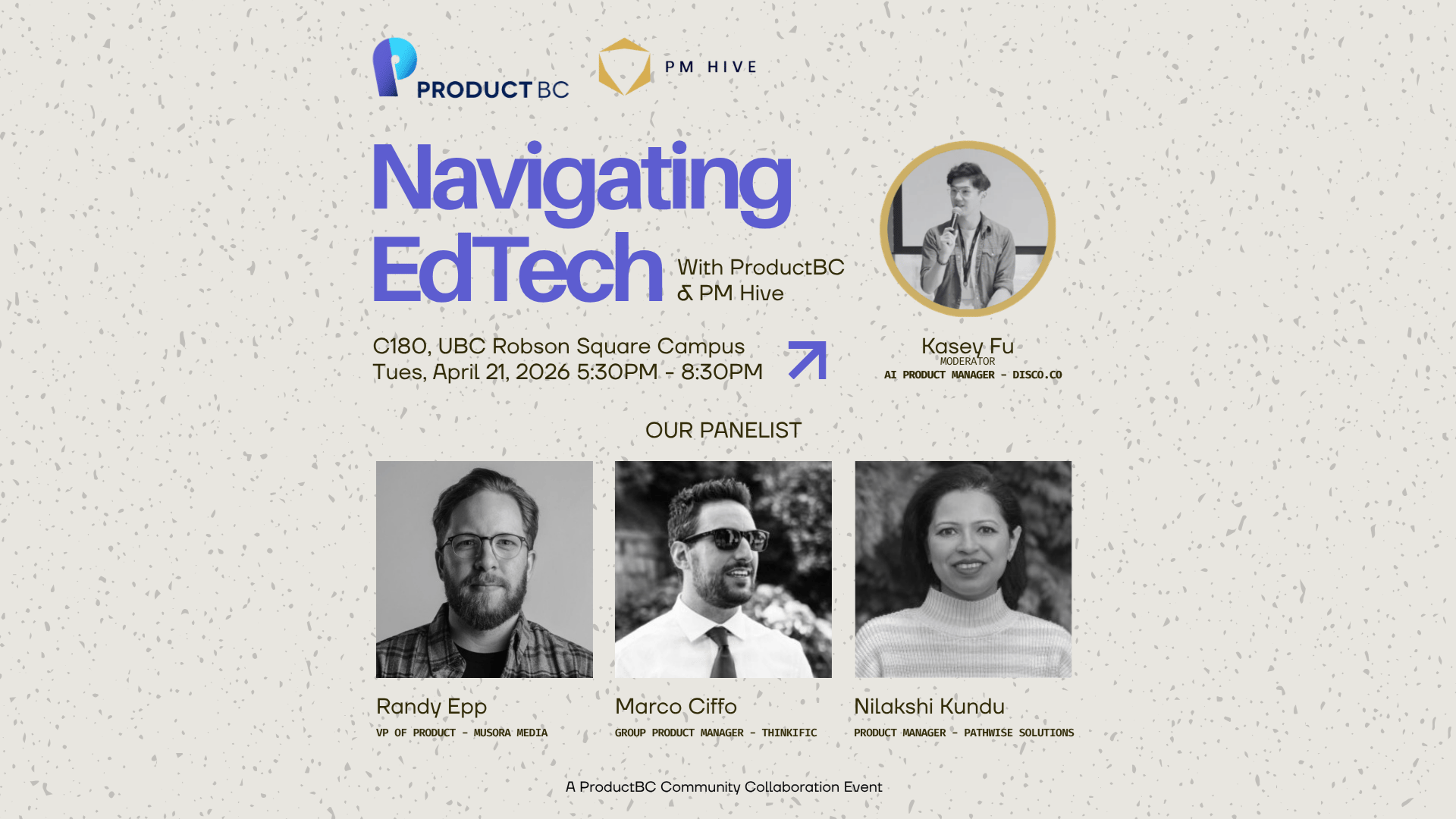 Navigating EdTech with ProductBC & PM Hive