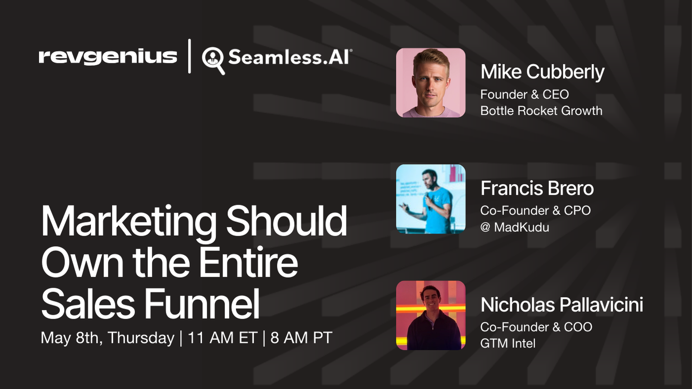 GTM Hot Takes Show: Marketing Should Own the Entire Sales Funnel