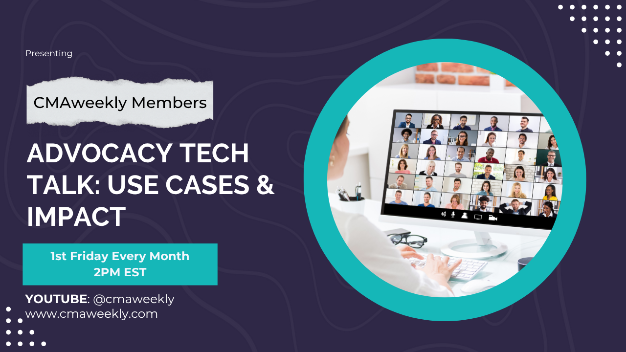 1/2/26 Advocacy Tech Talk: ﻿More Use Cases (No Vendors, Please)