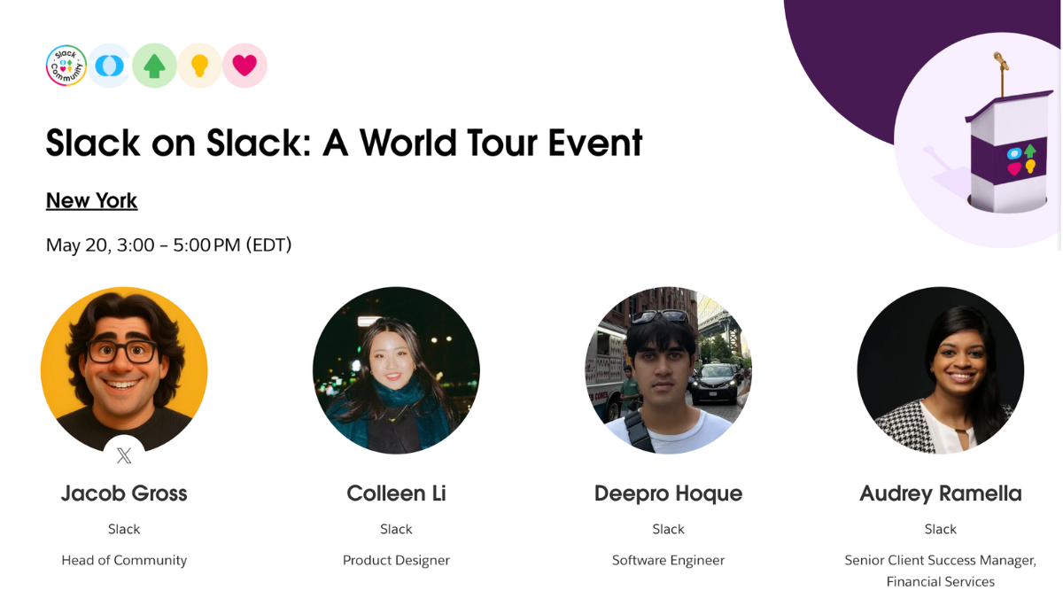 Slack on Slack: A World Tour Event