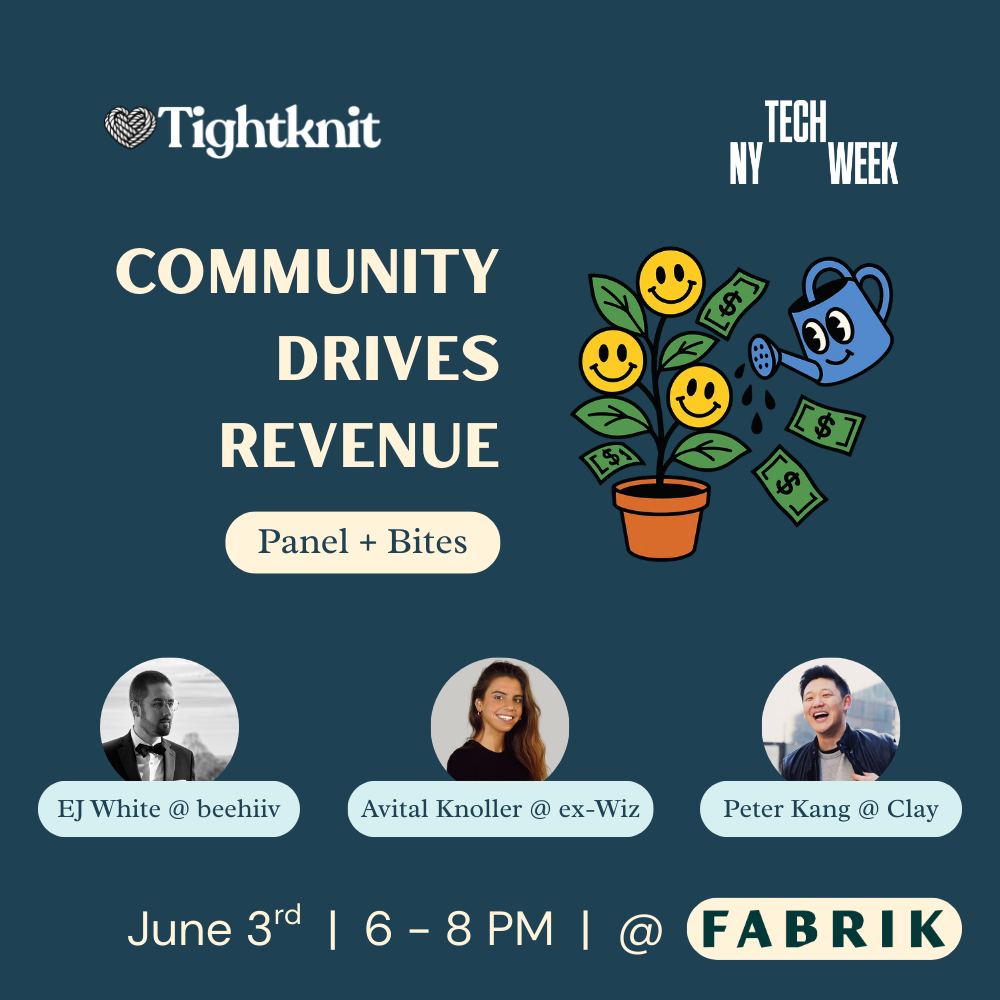 Community Drives Revenue