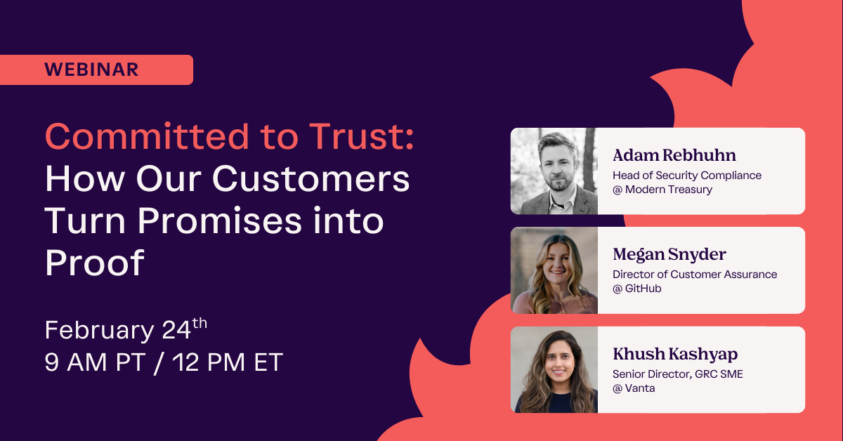 Committed to Trust: How Our Customers Turn Promises into Proof
