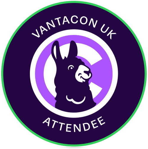 VantaCon UK Attendee